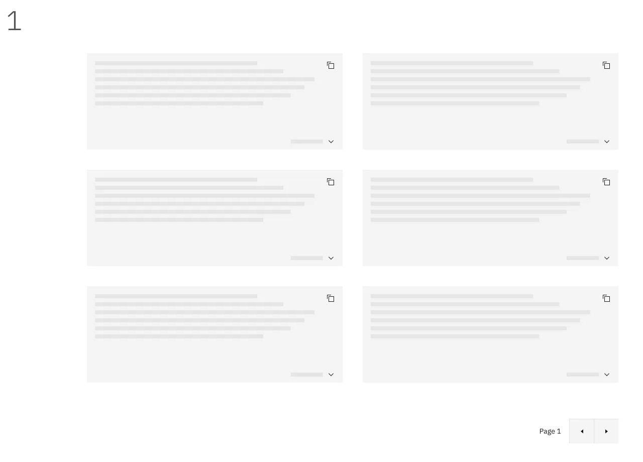 simple pagination prototype